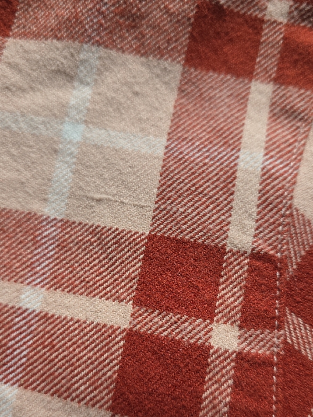 Brixton Womens Rose Dust Bowery Flannel Shirt - Size Small - Picture 9 of 9